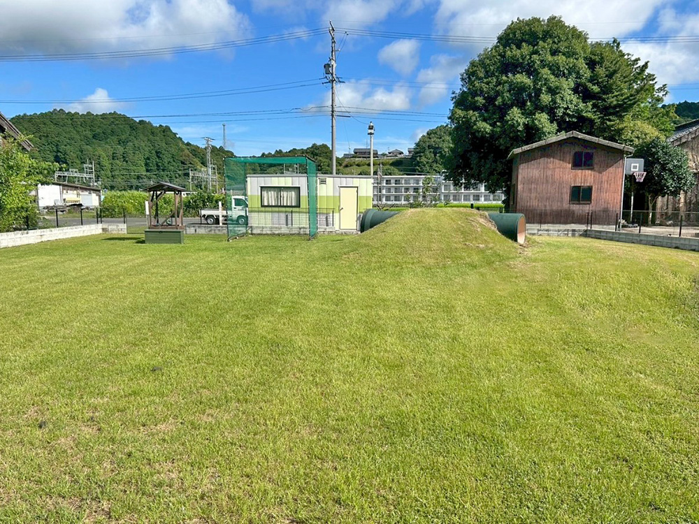 るんるんランド　ドッグラン新設工事　写真